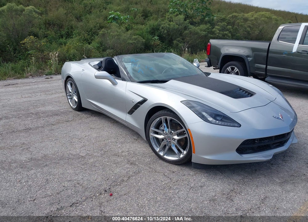 2019 CHEVROLET CORVETTE STINGRAY VIN: 1G1YF3D77K5109905