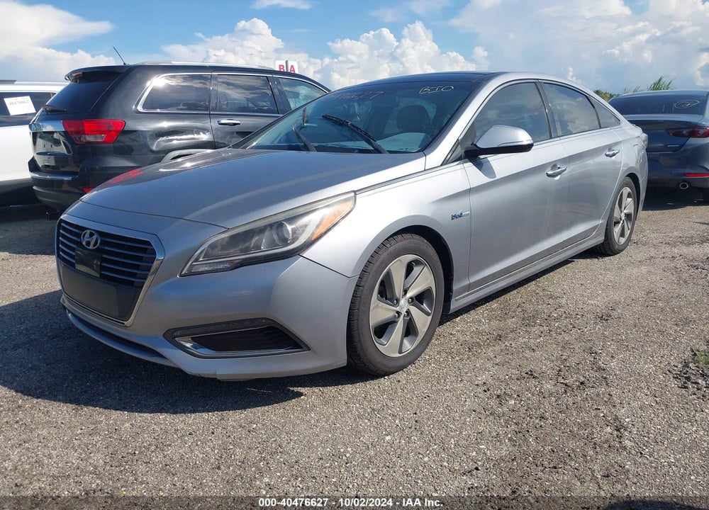 2016 HYUNDAI SONATA HYBRID LIMITED VIN: KMHE34L11GA014739
