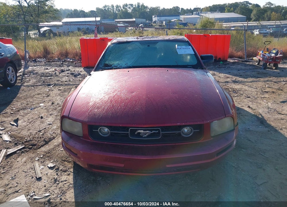 2006 FORD MUSTANG V6 VIN: 1ZVFT80N965256481