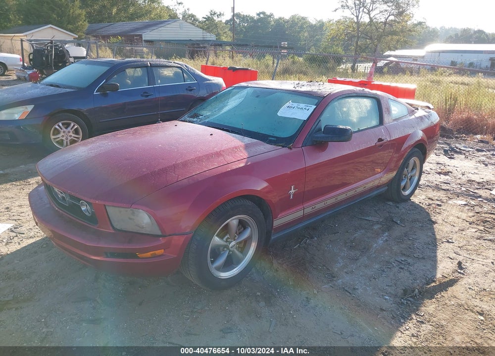 2006 FORD MUSTANG V6 VIN: 1ZVFT80N965256481
