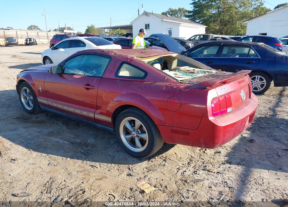 2006 FORD MUSTANG V6 VIN: 1ZVFT80N965256481