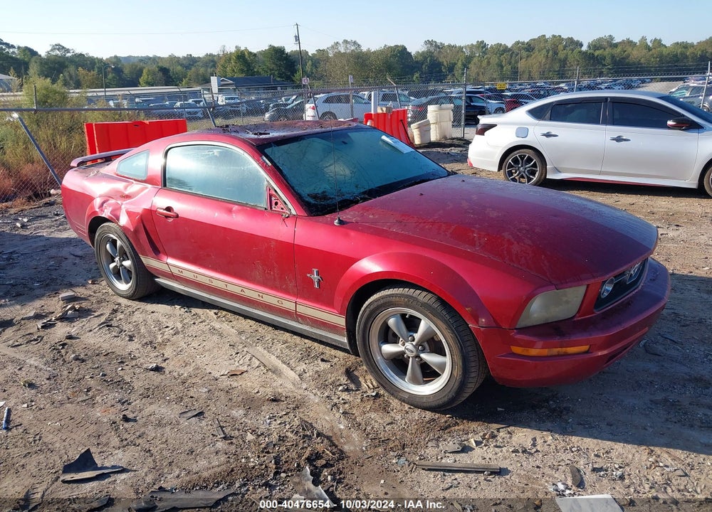 2006 FORD MUSTANG V6 VIN: 1ZVFT80N965256481
