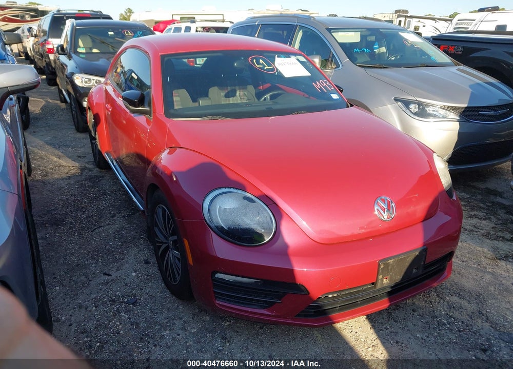 2017 VOLKSWAGEN BEETLE VIN: 3VWF17ATXHM606694