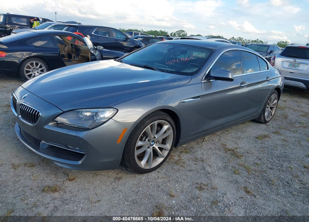 2013 BMW 640I GRAN COUPE VIN: WBA6A0C59DDZ03693