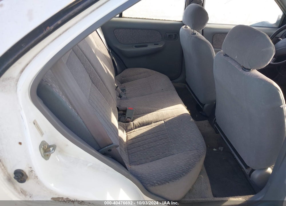1998 NISSAN SENTRA GLE/GXE/XE VIN: 1N4AB41D3WC758726