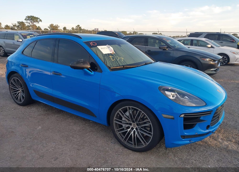 2020 PORSCHE MACAN TURBO VIN: WP1AF2A51LLB60432