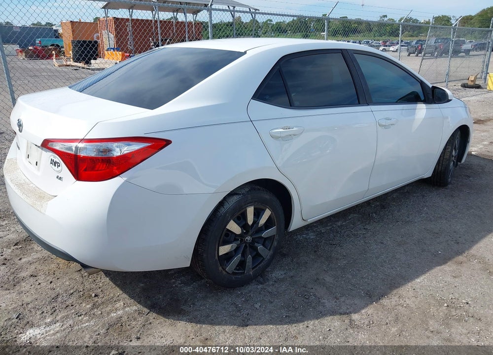 2015 TOYOTA COROLLA LE VIN: 2T1BURHE5FC313576