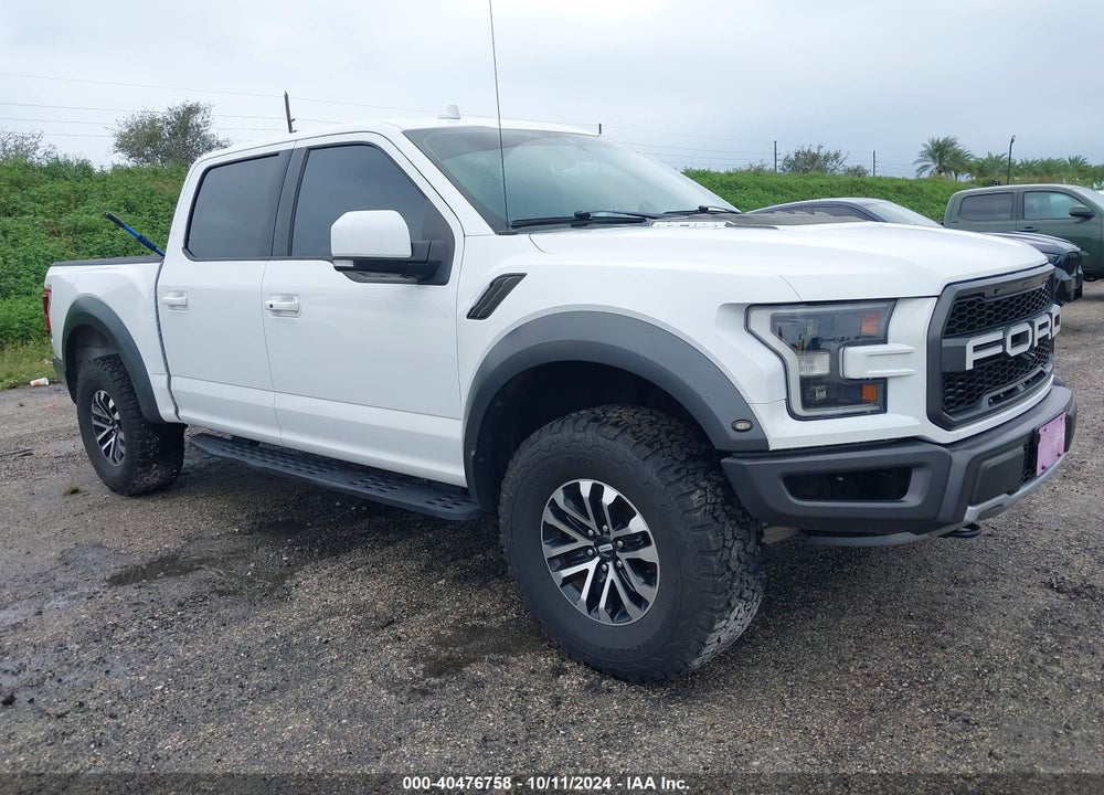 2019 FORD F-150 RAPTOR VIN: 1FTFW1RG5KFB76640