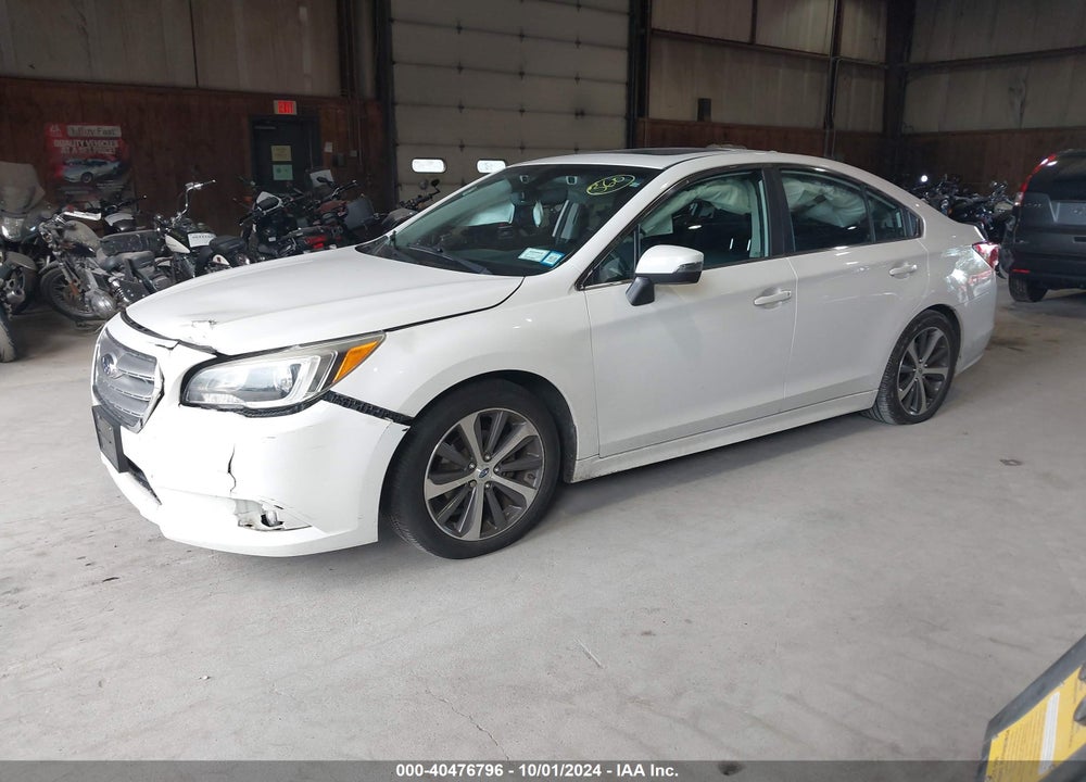 2017 SUBARU LEGACY 2.5I LIMITED VIN: 4S3BNAN67H3050546