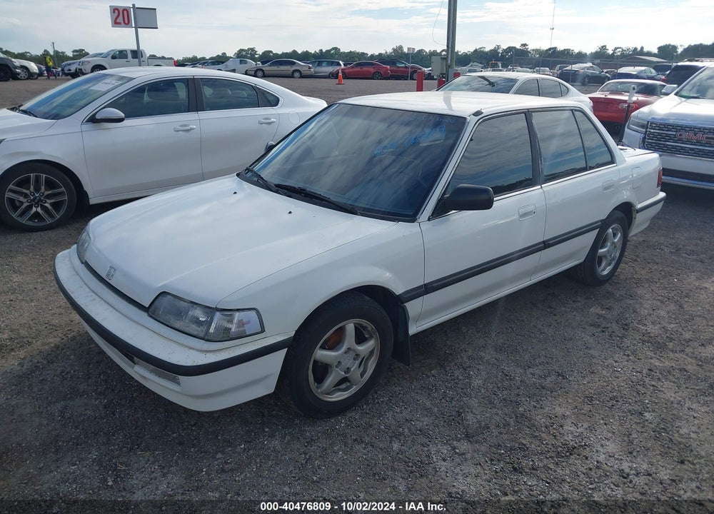 1991 HONDA CIVIC LX VIN: 1HGED3652ML017824