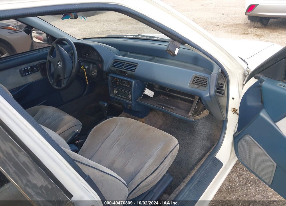 1991 HONDA CIVIC LX VIN: 1HGED3652ML017824