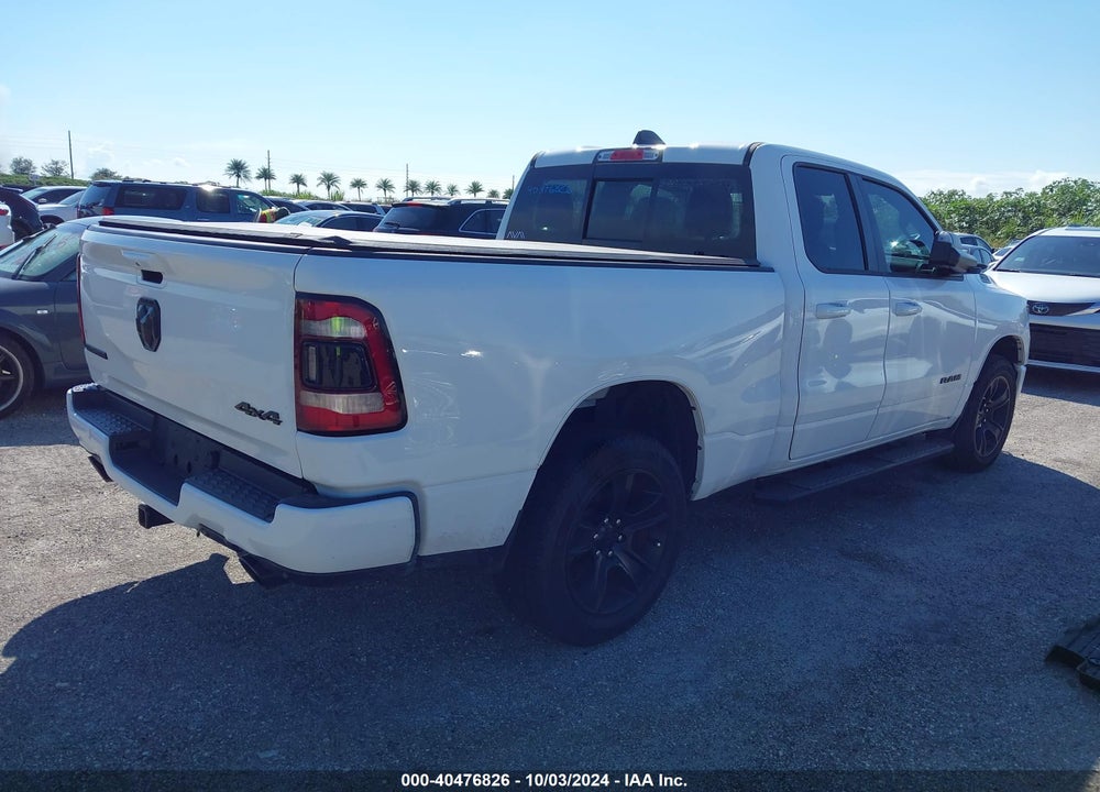 2021 RAM 1500 BIG HORN 4X4 6'4 BOX VIN: 1C6SRFBT7MN603844