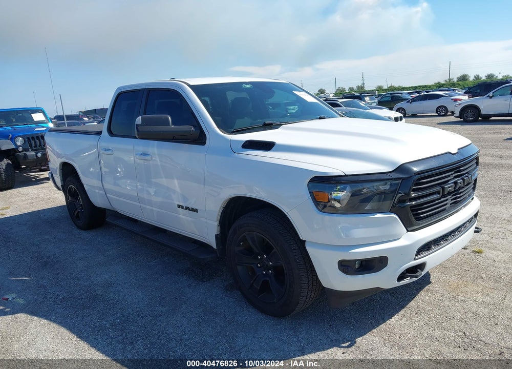 2021 RAM 1500 BIG HORN 4X4 6'4 BOX VIN: 1C6SRFBT7MN603844