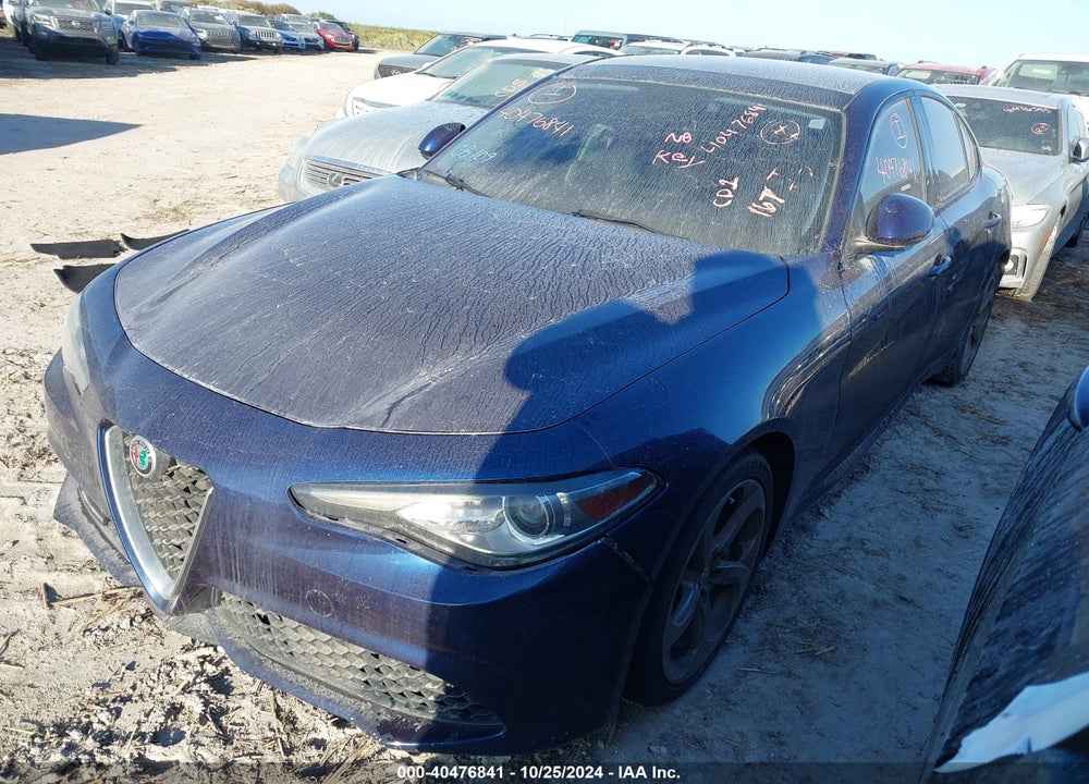 2017 ALFA ROMEO GIULIA RWD VIN: ZARFAEBN5H7554852