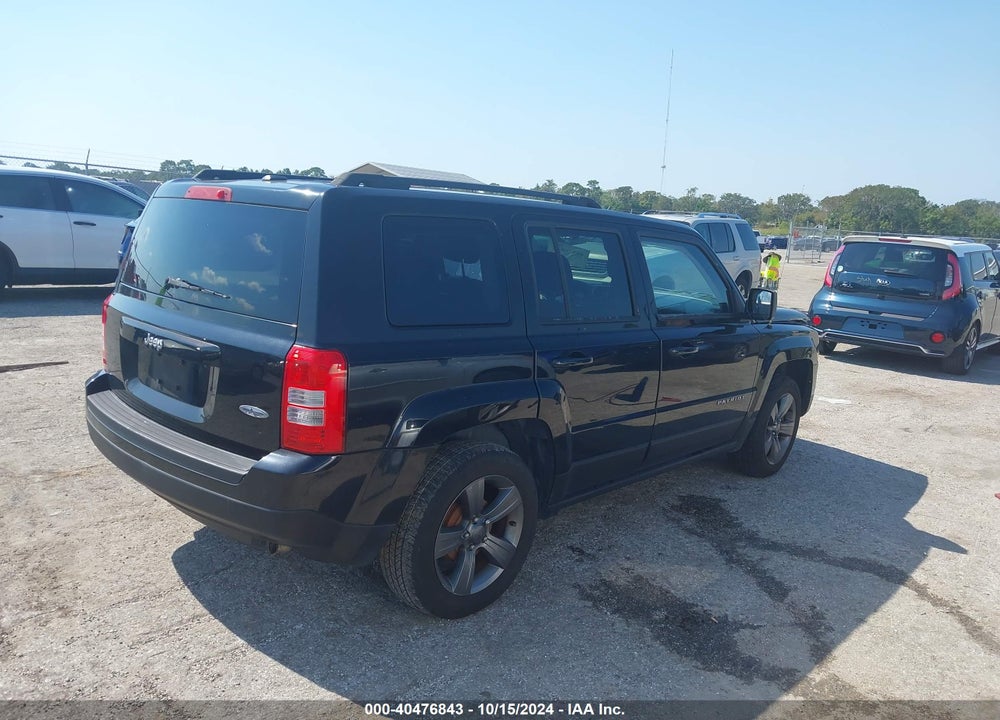 2014 JEEP PATRIOT HIGH ALTITUDE VIN: 1C4NJPFA7ED790313