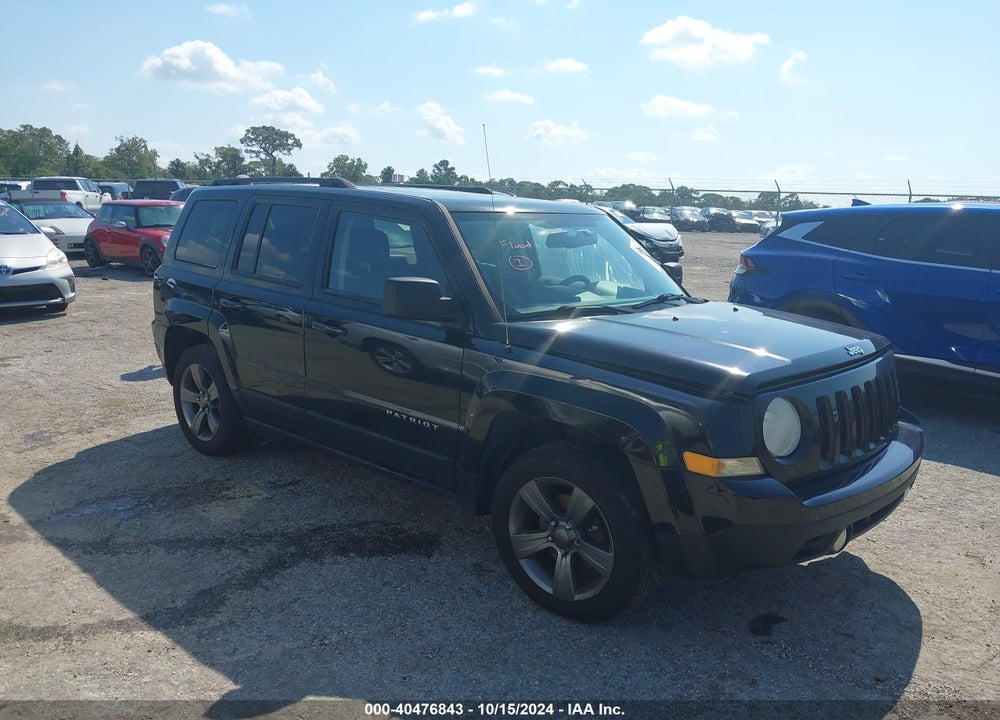 2014 JEEP PATRIOT HIGH ALTITUDE VIN: 1C4NJPFA7ED790313