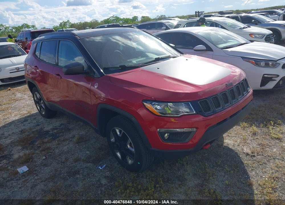 2018 JEEP COMPASS TRAILHAWK 4X4 VIN: 3C4NJDDB3JT168466