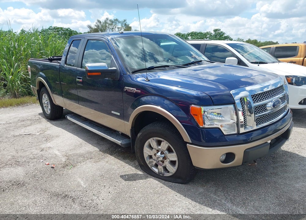 2012 FORD F-150 LARIAT VIN: 1FTFX1ET7CFB41731