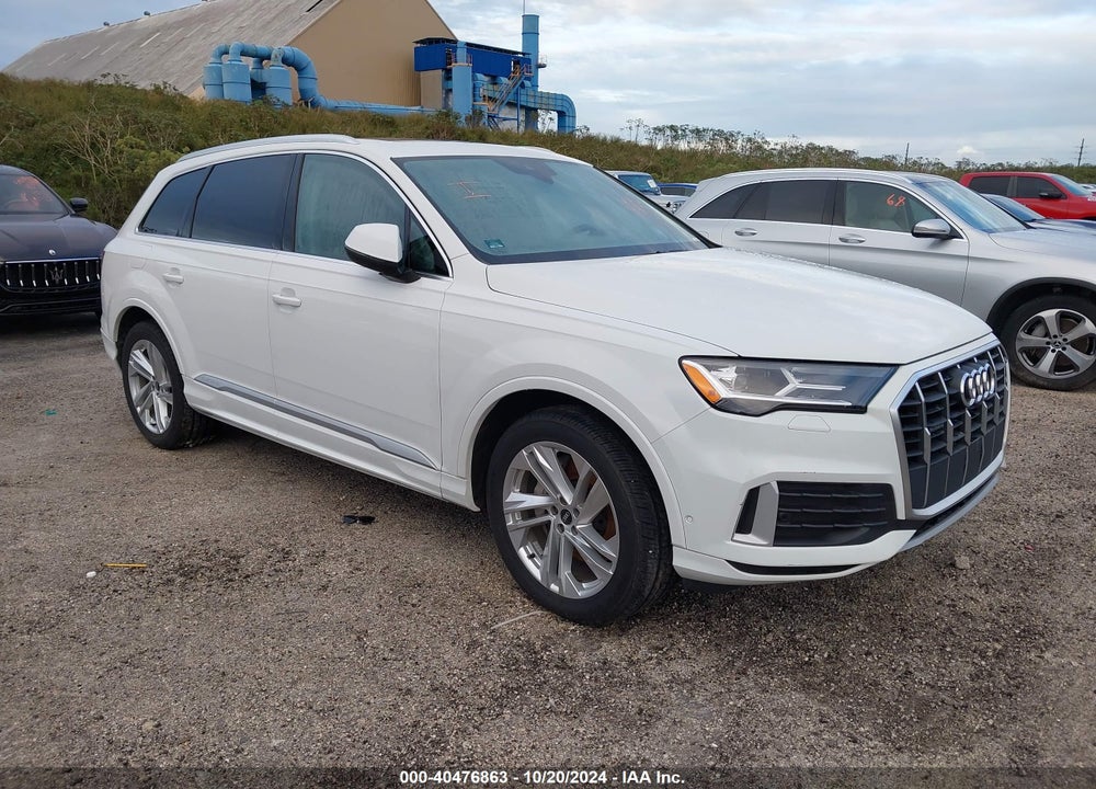 2021 AUDI Q7 PREMIUM PLUS 45 TFSI QUATTRO TIPTRONIC VIN: WA1LJAF77MD037009