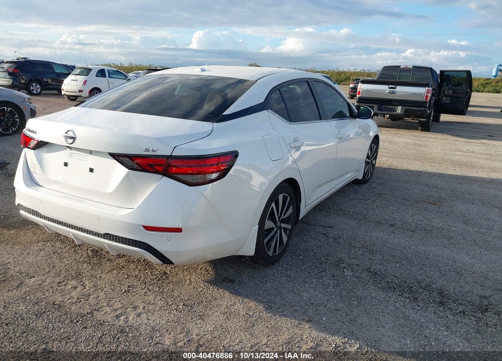 2022 NISSAN SENTRA SV XTRONIC CVT VIN: 3N1AB8CV5NY284732