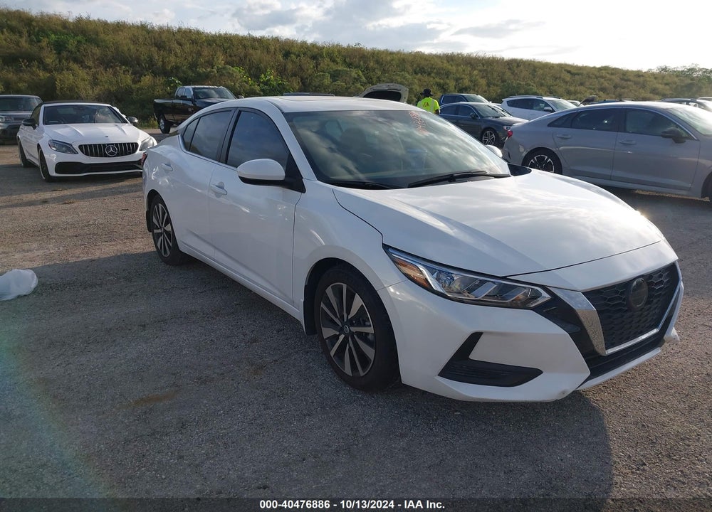 2022 NISSAN SENTRA SV XTRONIC CVT VIN: 3N1AB8CV5NY284732