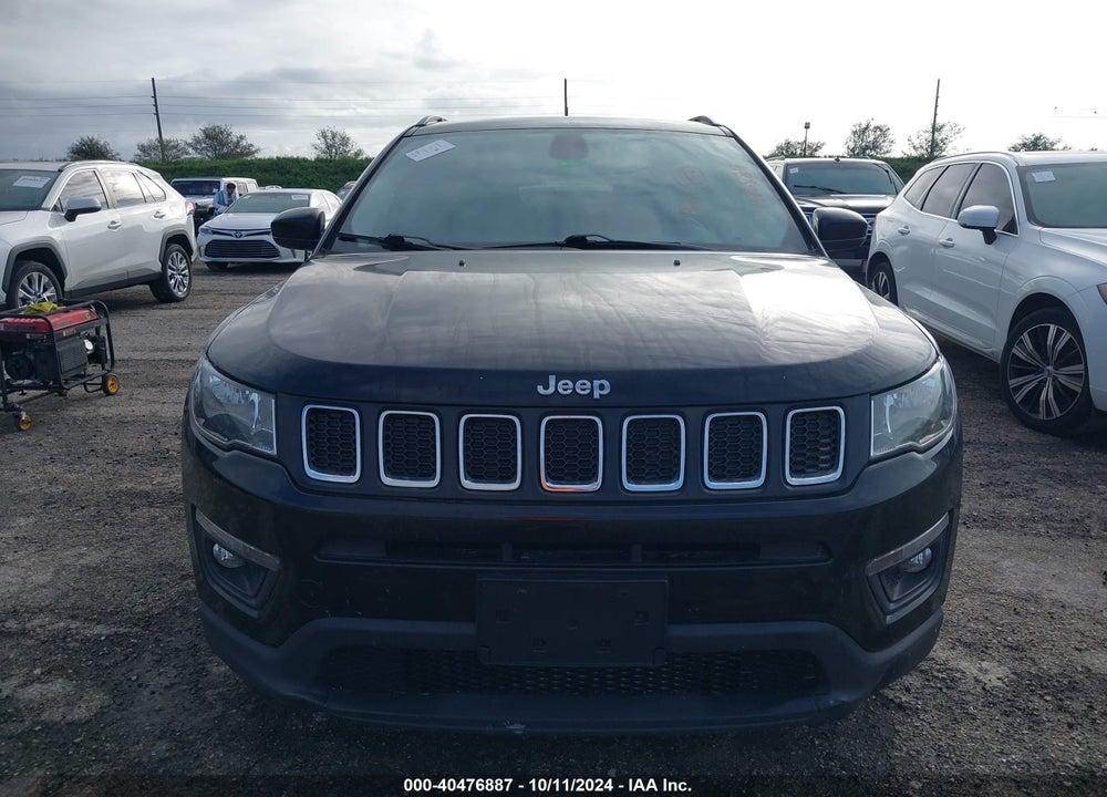 2019 JEEP COMPASS SUN AND WHEEL FWD VIN: 3C4NJCBB2KT676877