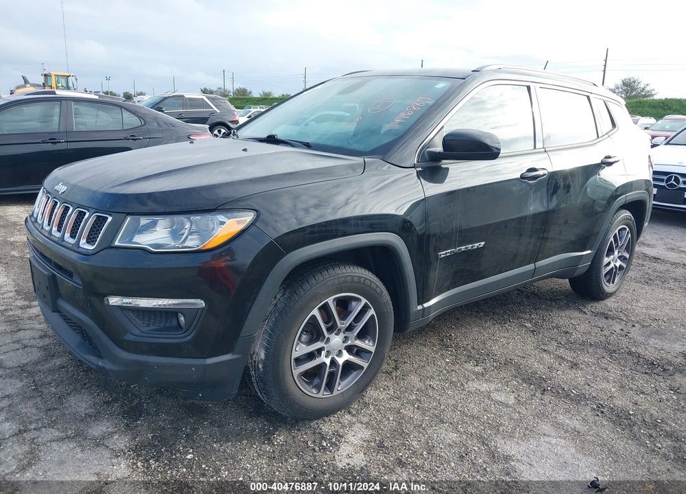 2019 JEEP COMPASS SUN AND WHEEL FWD VIN: 3C4NJCBB2KT676877