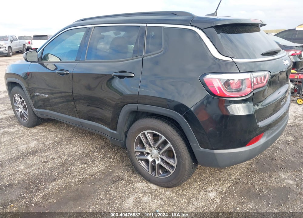 2019 JEEP COMPASS SUN AND WHEEL FWD VIN: 3C4NJCBB2KT676877