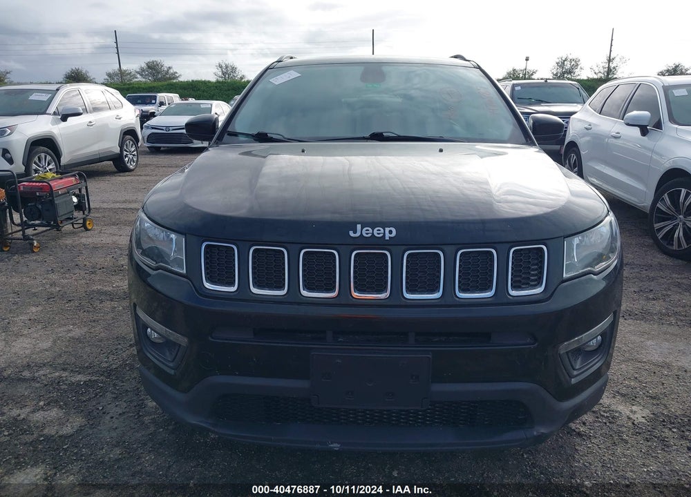 2019 JEEP COMPASS SUN AND WHEEL FWD VIN: 3C4NJCBB2KT676877