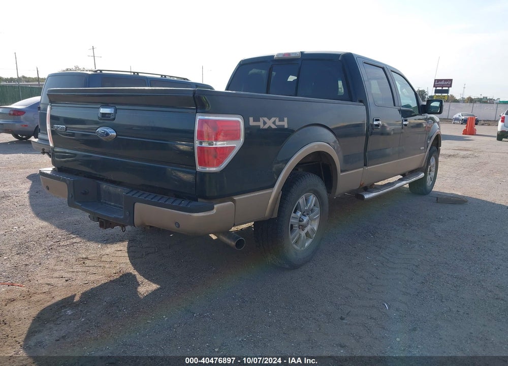 2012 FORD F-150 LARIAT VIN: 1FTFW1ET8CKD78688