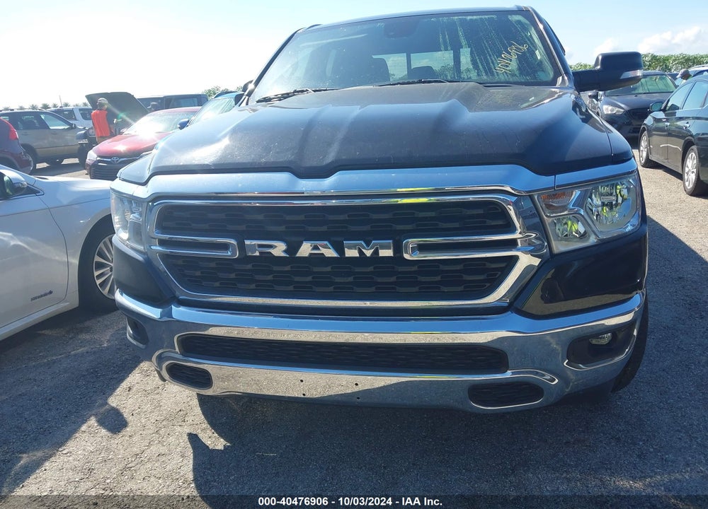 2022 RAM 1500 BIG HORN 4X2 6'4 BOX VIN: 1C6RREBTXNN146604