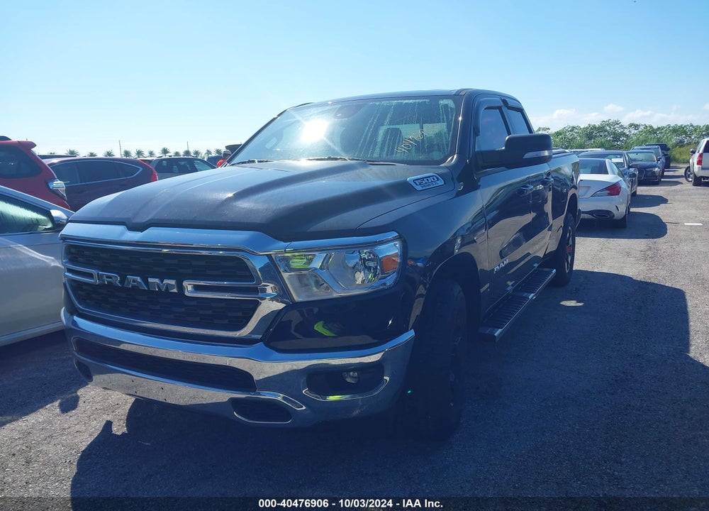 2022 RAM 1500 BIG HORN 4X2 6'4 BOX VIN: 1C6RREBTXNN146604