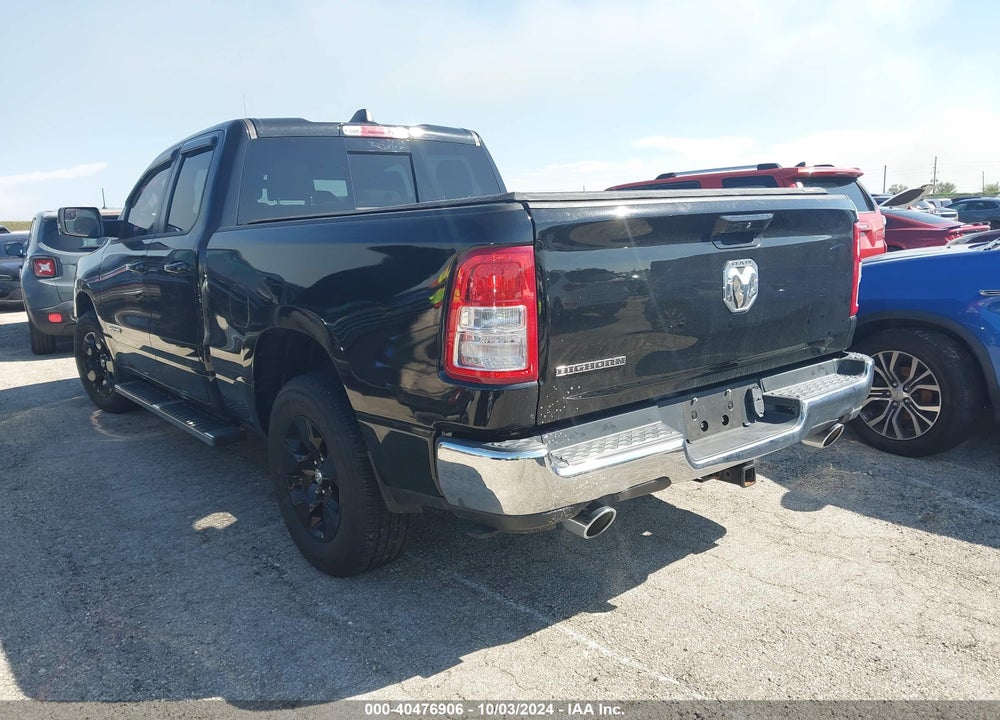 2022 RAM 1500 BIG HORN 4X2 6'4 BOX VIN: 1C6RREBTXNN146604