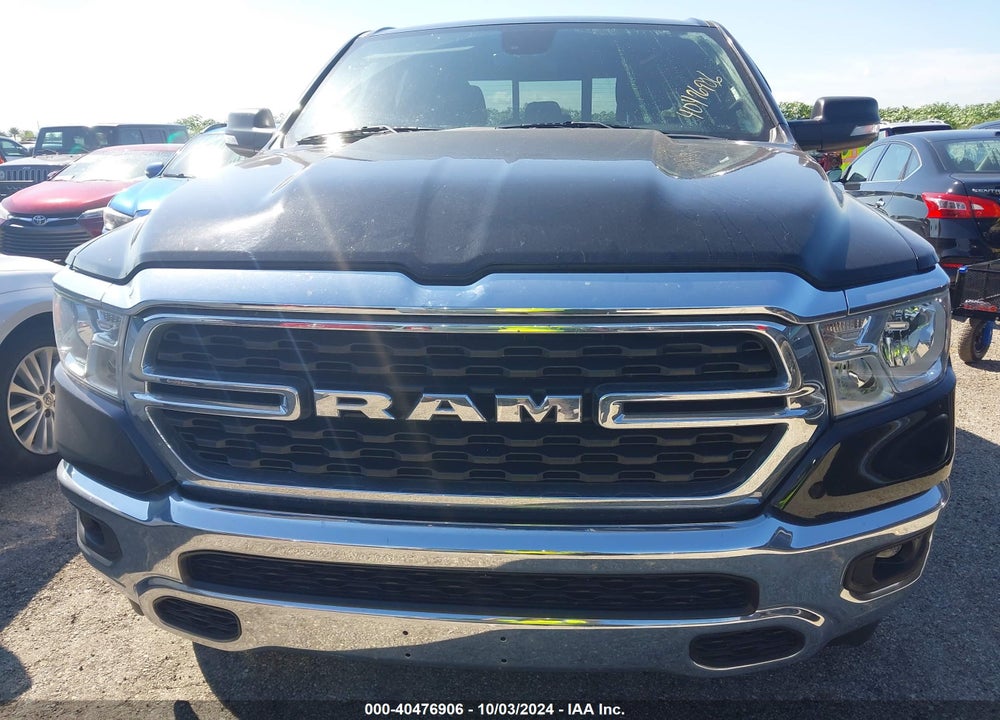 2022 RAM 1500 BIG HORN 4X2 6'4 BOX VIN: 1C6RREBTXNN146604