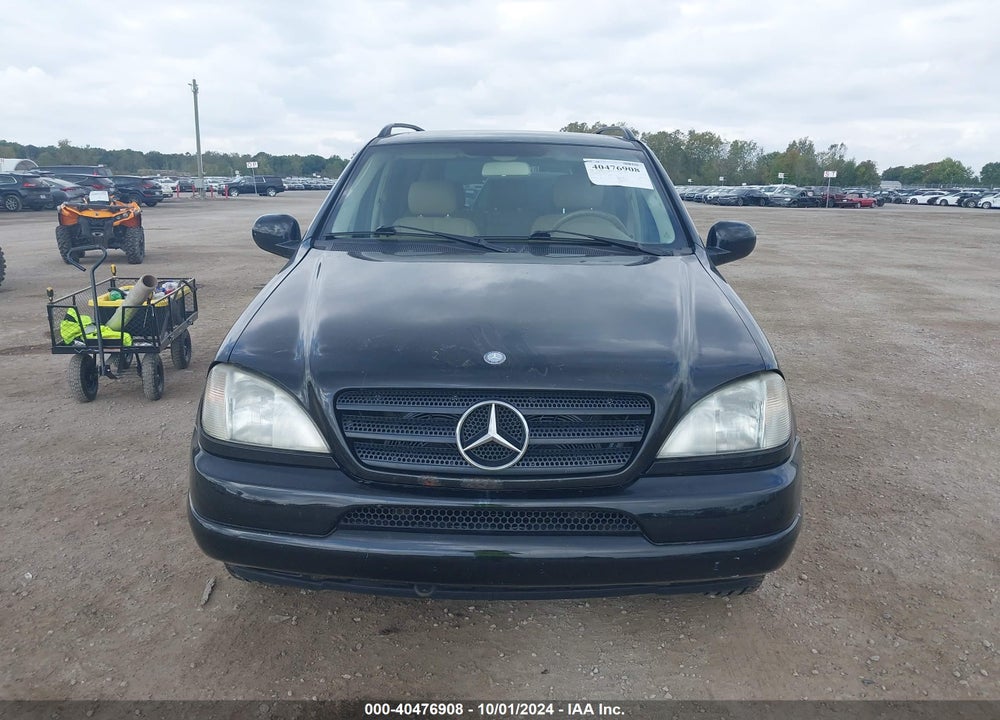 2000 MERCEDES-BENZ ML 320 VIN: 4JGAB54E0YA186772