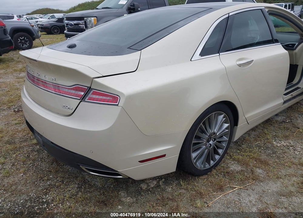 2014 LINCOLN MKZ HYBRID VIN: 3LN6L2LU8ER806246