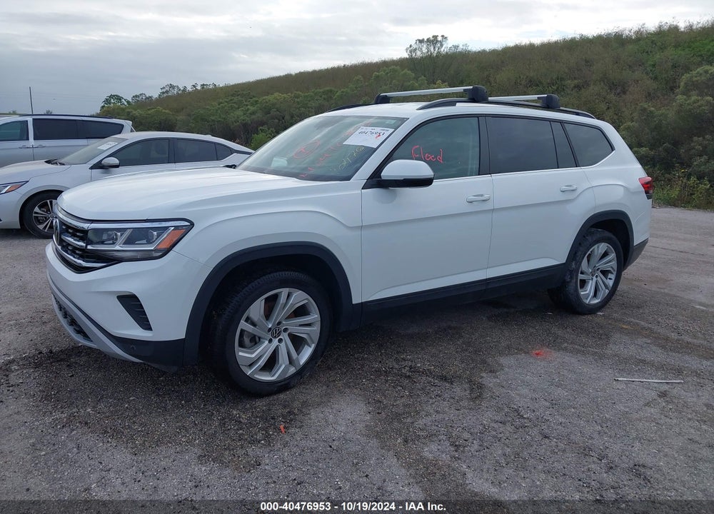 2021 VOLKSWAGEN ATLAS 3.6L V6 SE W/TECHNOLOGY VIN: 1V2WR2CA8MC538643