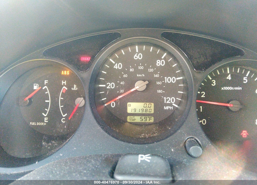 2003 SUBARU FORESTER XS VIN: JF1SG65673G745351