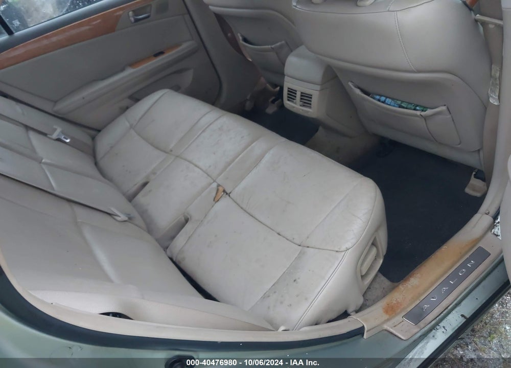 2006 TOYOTA AVALON XLS VIN: 4T1BK36BX6U117983