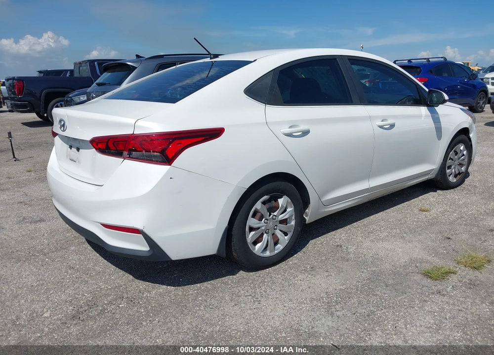 2019 HYUNDAI ACCENT SE VIN: 3KPC24A38KE061923