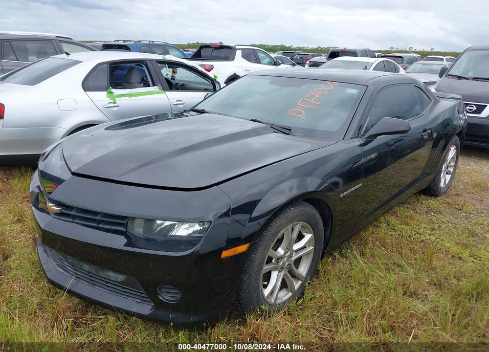 2015 CHEVROLET CAMARO 2LS VIN: 2G1FB1E38F9107155