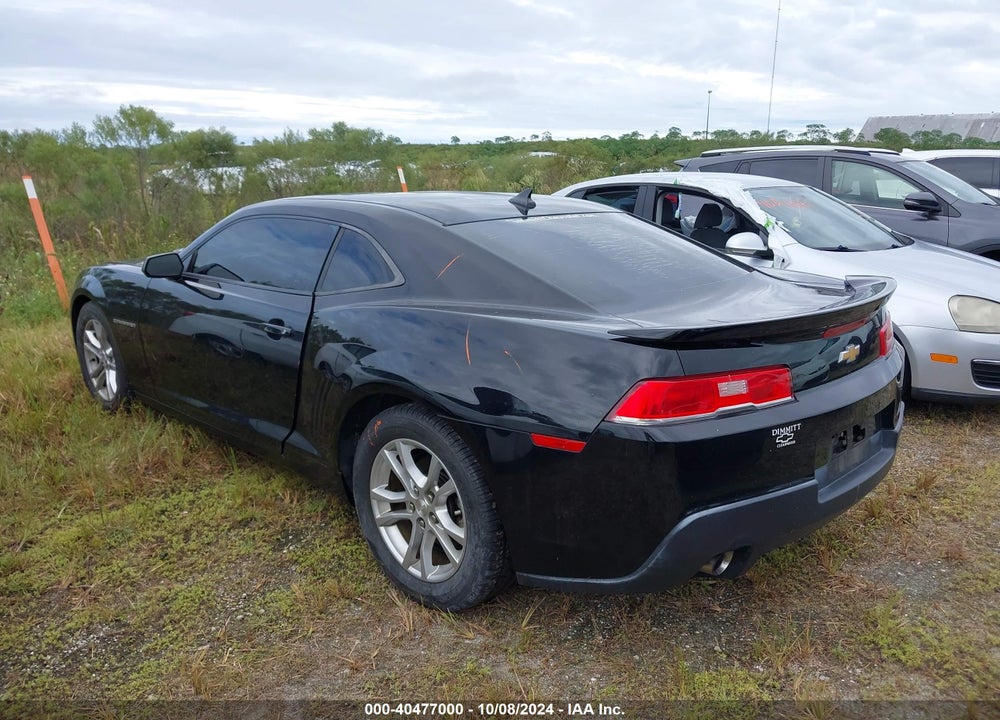 2015 CHEVROLET CAMARO 2LS VIN: 2G1FB1E38F9107155