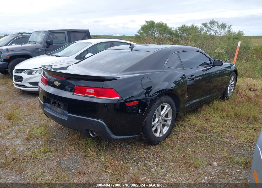 2015 CHEVROLET CAMARO 2LS VIN: 2G1FB1E38F9107155