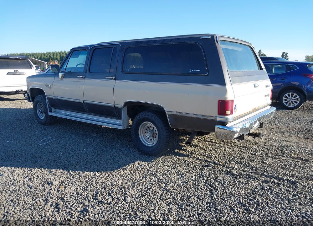 1984 GMC SUBURBAN K1500 VIN: 1G5FK16C3EF503531