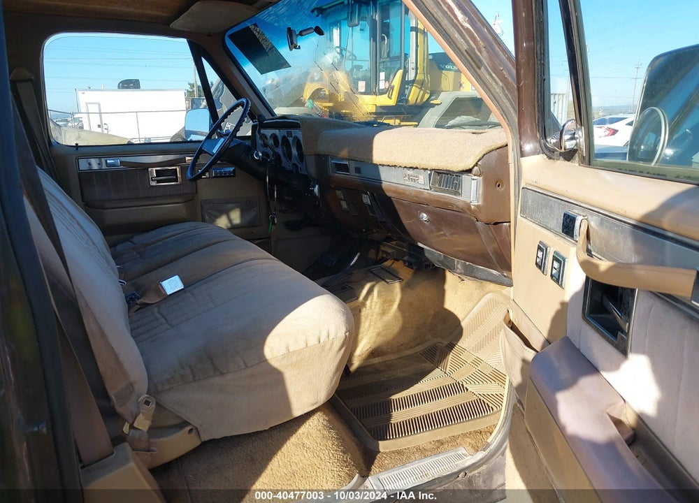 1984 GMC SUBURBAN K1500 VIN: 1G5FK16C3EF503531