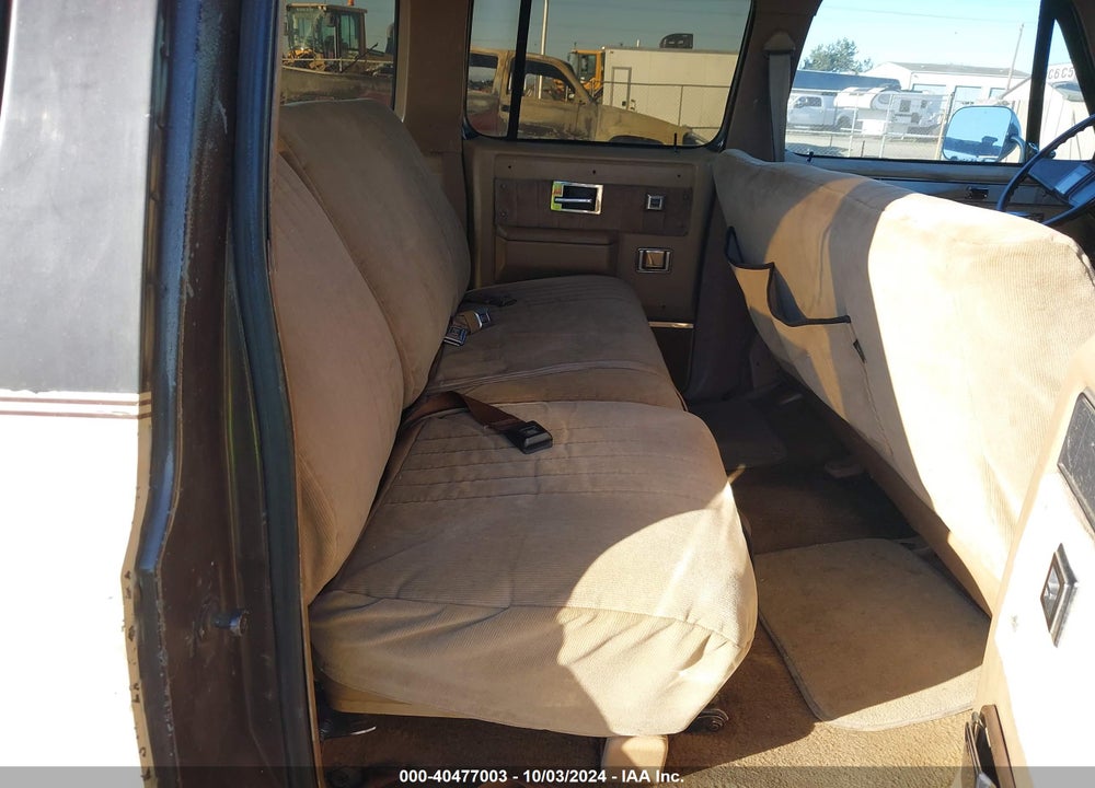 1984 GMC SUBURBAN K1500 VIN: 1G5FK16C3EF503531
