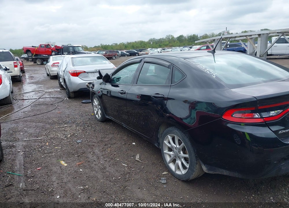 2014 DODGE DART SXT VIN: 1C3CDFBB6ED745455