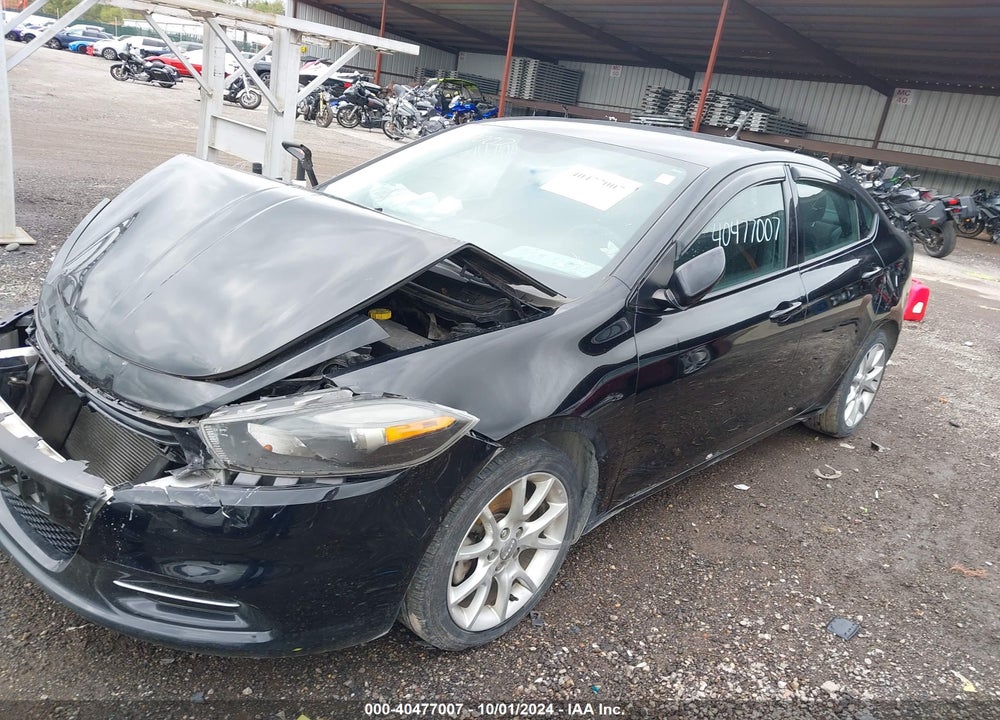 2014 DODGE DART SXT VIN: 1C3CDFBB6ED745455