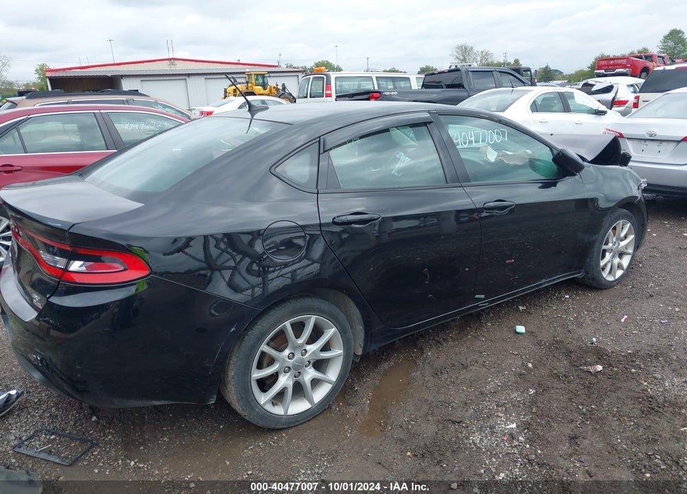 2014 DODGE DART SXT VIN: 1C3CDFBB6ED745455