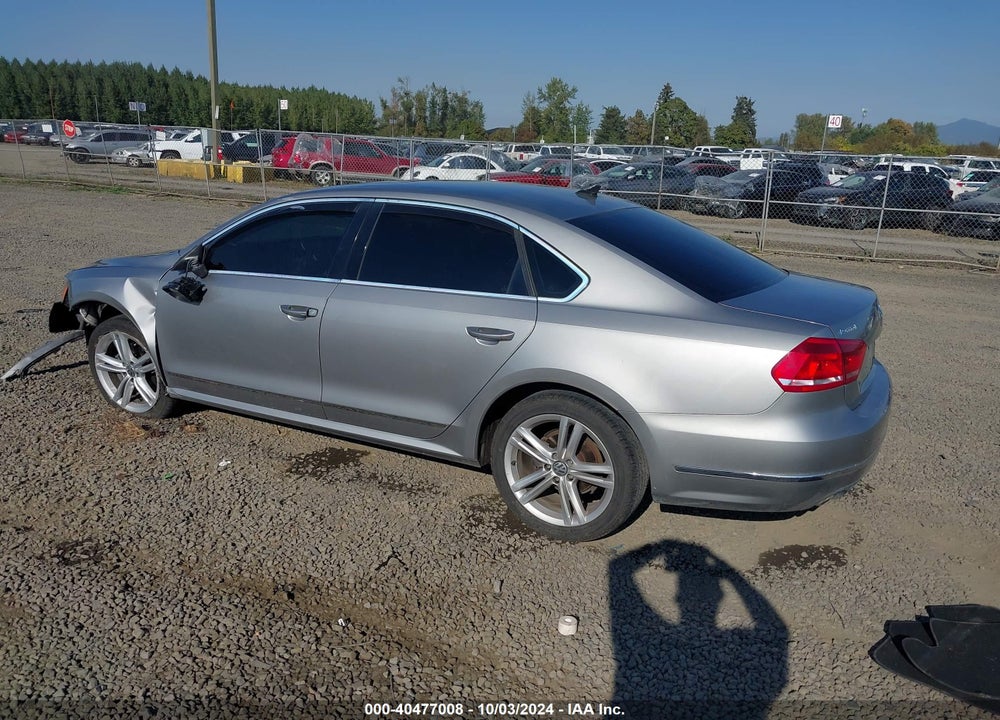 2014 VOLKSWAGEN PASSAT 2.0L TDI SEL PREMIUM VIN: 1VWCN7A38EC103721